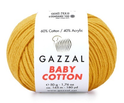 Baby Cotton (3447 шафран)