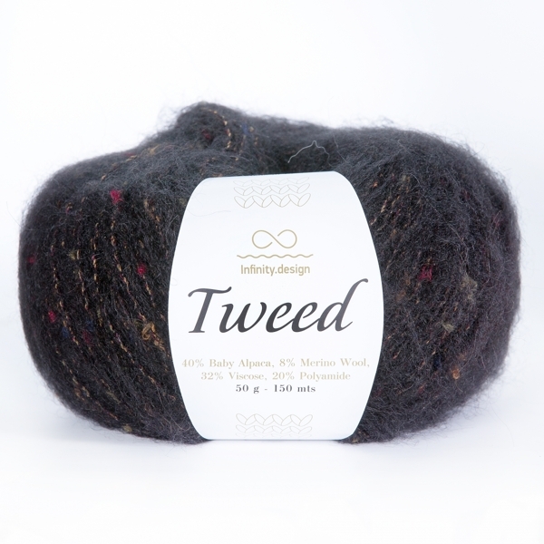 INFINITY TWEED (1099 BLACK)