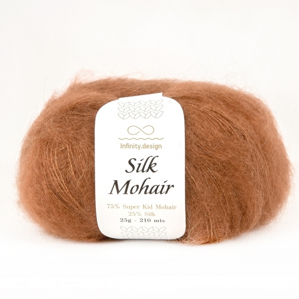 INFINITY SILK MOHAIR (3161 MEDIUM BROWN)