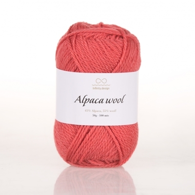 INFINITY ALPACA WOOL (4216 CORAL)