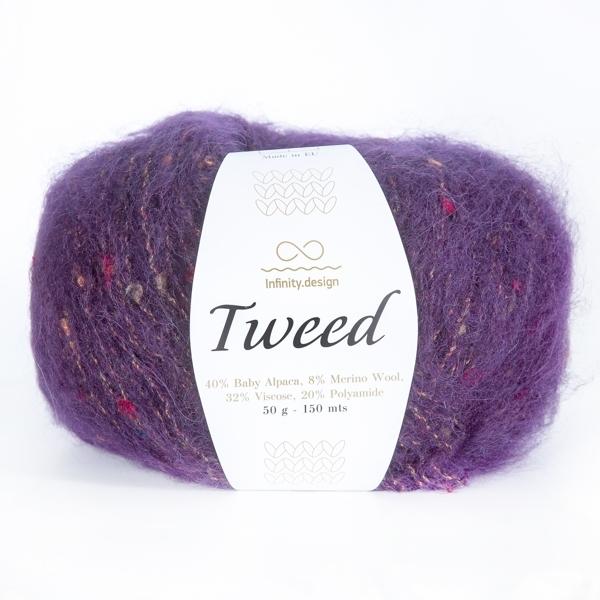 INFINITY TWEED (5229 PURPLE)