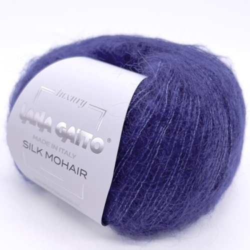 Silk Mohair Lana Gatto (6035 темно-синий)