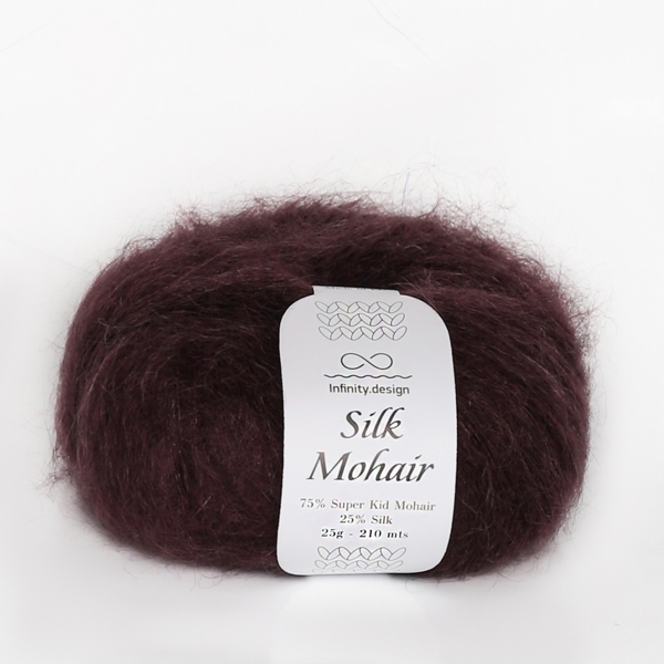 INFINITY SILK MOHAIR (4855 AUBERGINE)