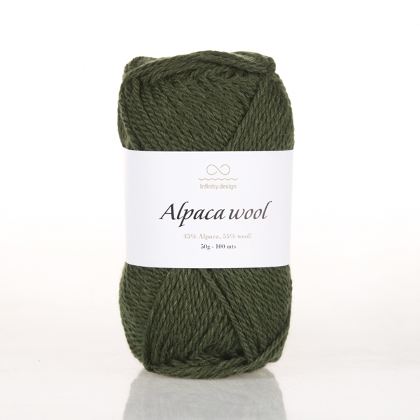 INFINITY ALPACA WOOL (9573 MOSE GREEN)