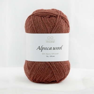 INFINITY ALPACA WOOL (3355 RUST)