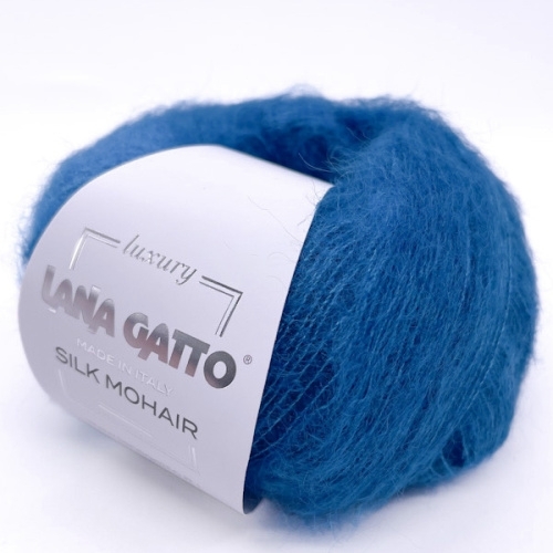 Silk Mohair Lana Gatto (7263 темно-бирюзовый)