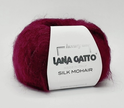 Silk Mohair Lana Gatto (7261 винный)