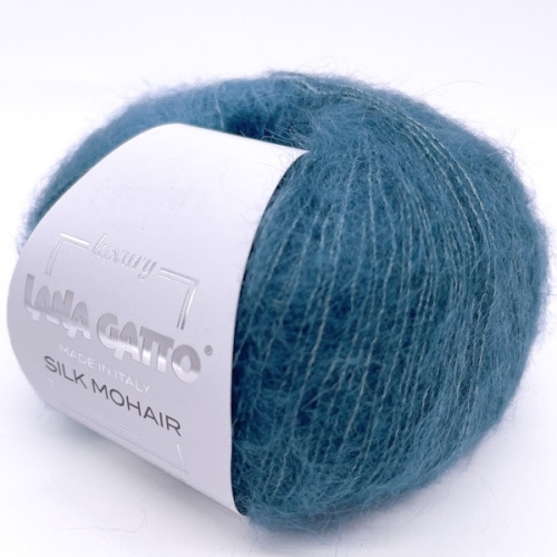 Silk Mohair Lana Gatto (14527 петроль)