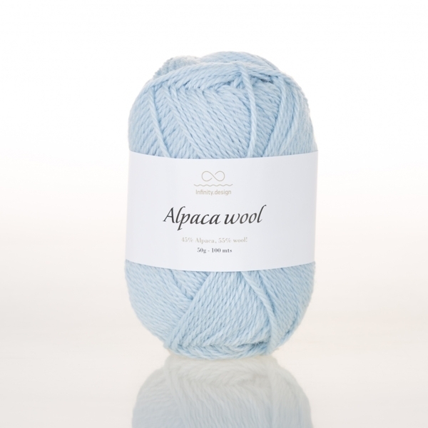 INFINITY ALPACA WOOL (6511 LIGHT BLUE)