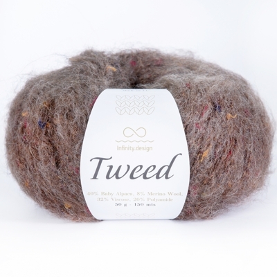 INFINITY TWEED (2652 MEDIUM BROWN¶)