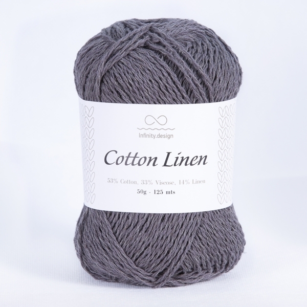 INFINITY COTTON LINEN (5870 DARK GREY)