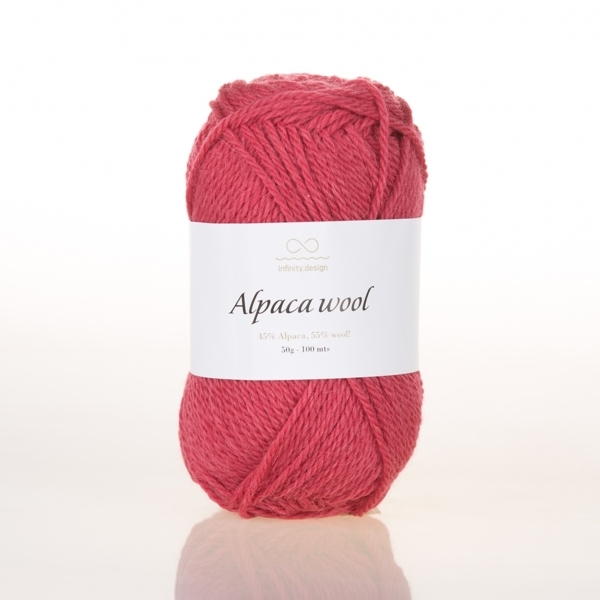 INFINITY ALPACA WOOL (4327 RASP BERRY)