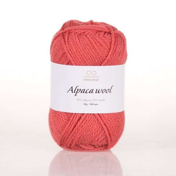 INFINITY ALPACA WOOL (4216 CORAL)