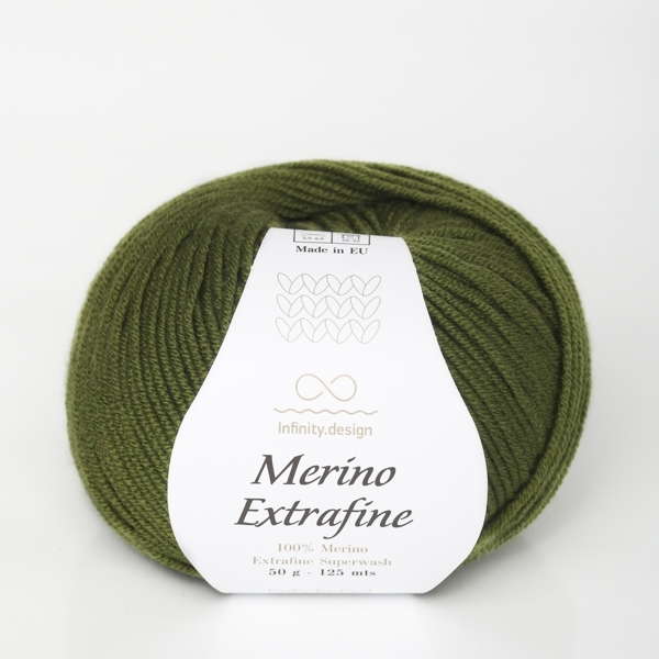 INFINITY MERINO EXTRAFINE (9553 OLIVE GREEN)