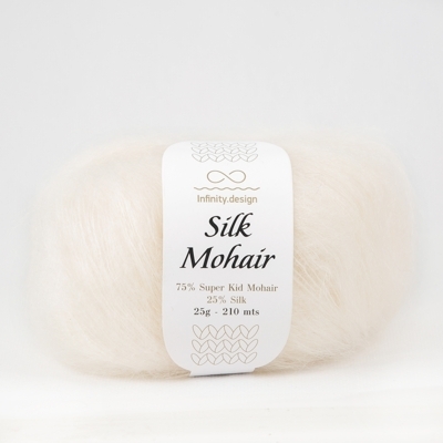 INFINITY SILK MOHAIR (1001 OPTICAL WHITE)