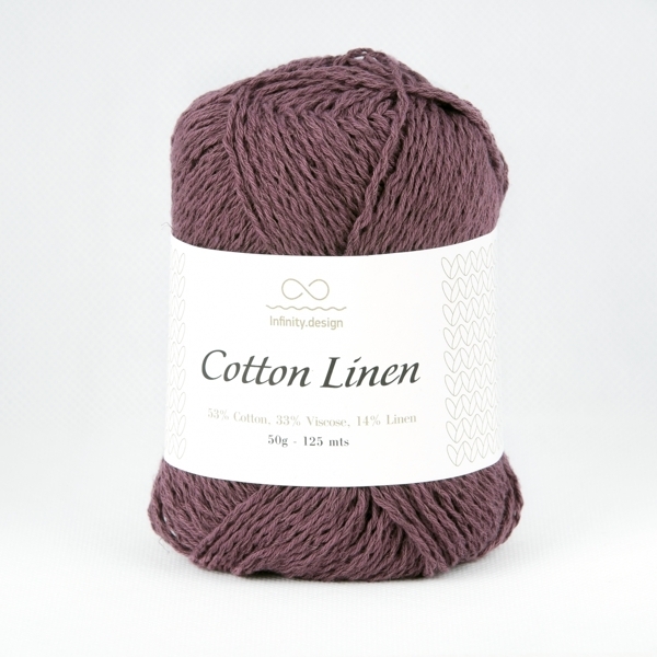 INFINITY COTTON LINEN (4362 RAISIN)