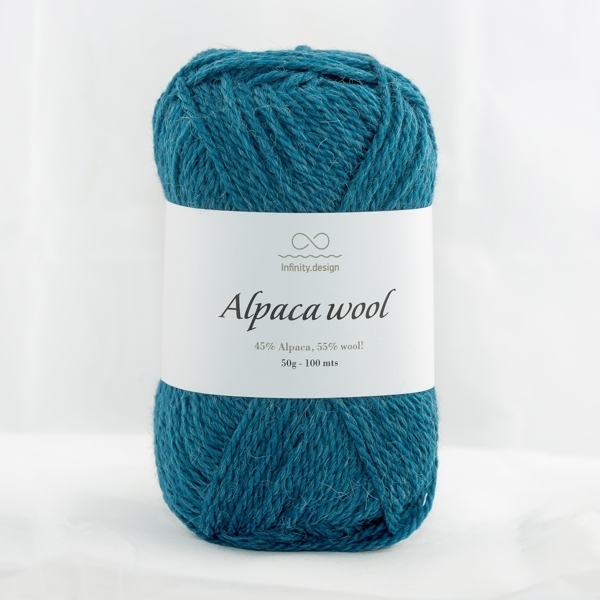 INFINITY ALPACA WOOL (6554 PETROL)