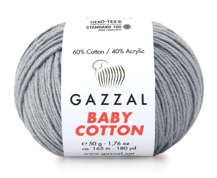 Baby Cotton (3430 серый )