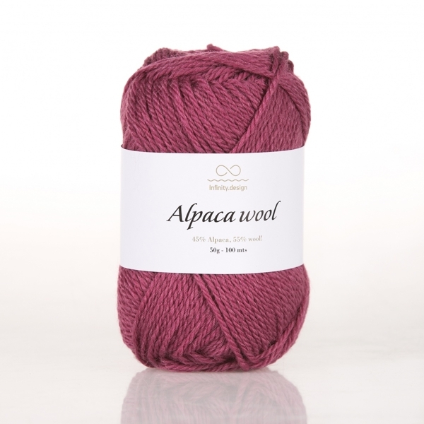 INFINITY ALPACA WOOL (4644 PLUM)