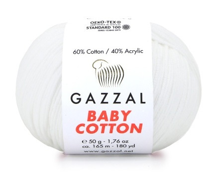 Baby Cotton (3432 белый)