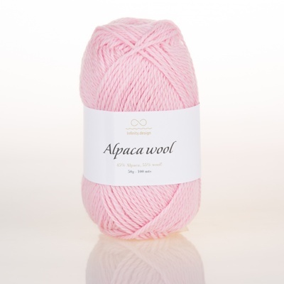 INFINITY ALPACA WOOL (3911 LIGHT PINK)