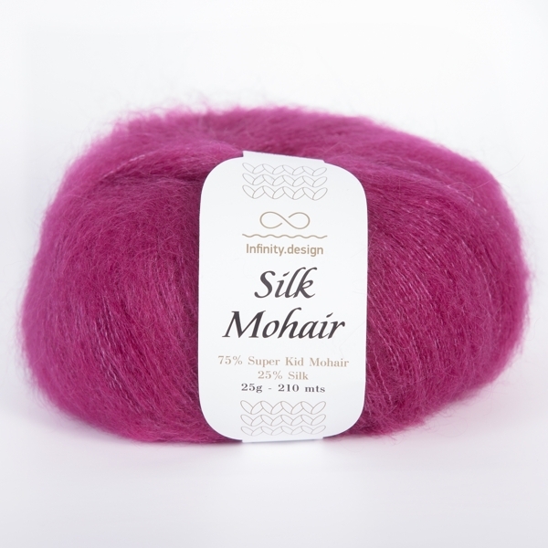 INFINITY SILK MOHAIR (4545 CYCLAMEN)