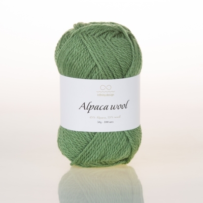 INFINITY ALPACA WOOL (8543 GREEN)